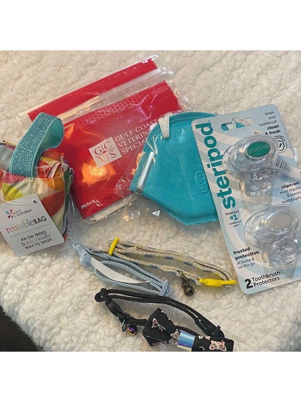 Erin Condren Vibrant Reusable Bag with additional products